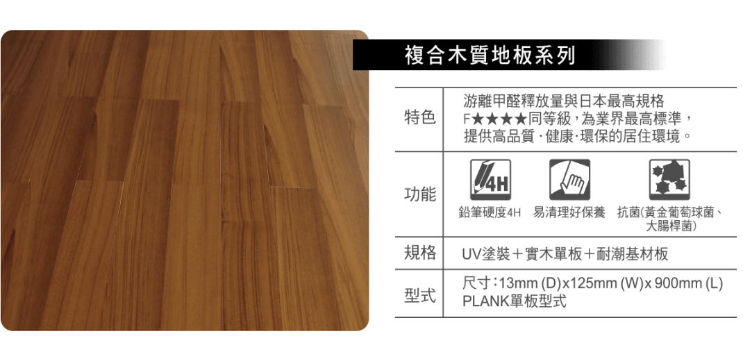 複合木質地板系列